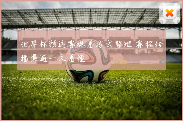世界杯预选赛观看方式整理 赛程转播渠道一文看懂